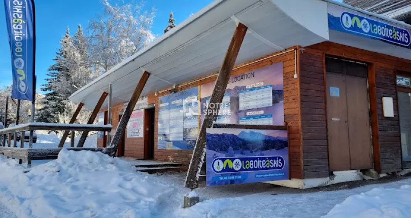 Photo du magasin La Boîte à Skis Chamrousse à Chamrousse